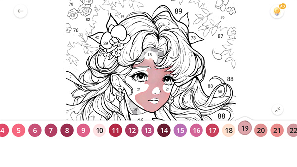 数字填色