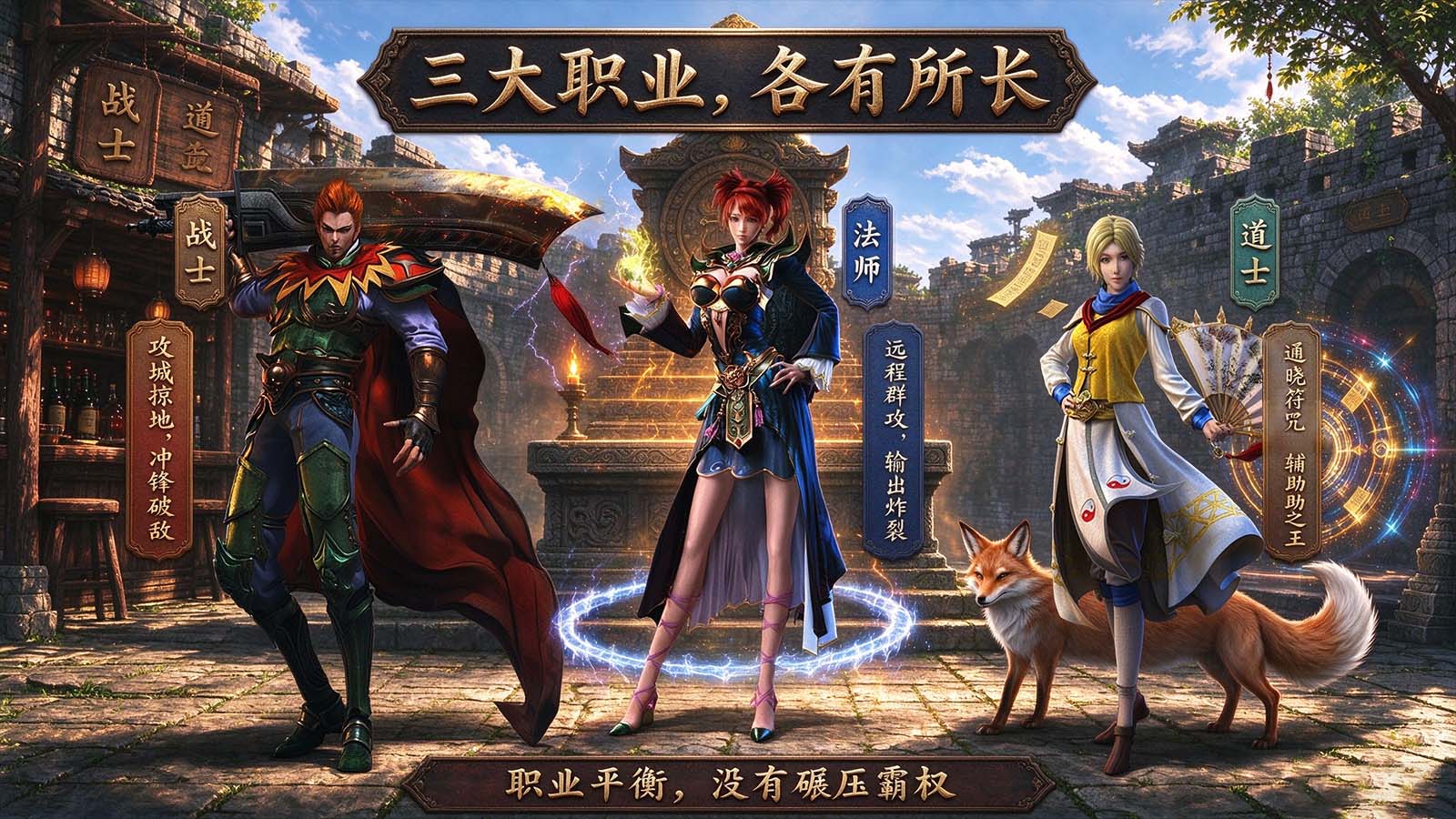 戎夜复古三职业截图3