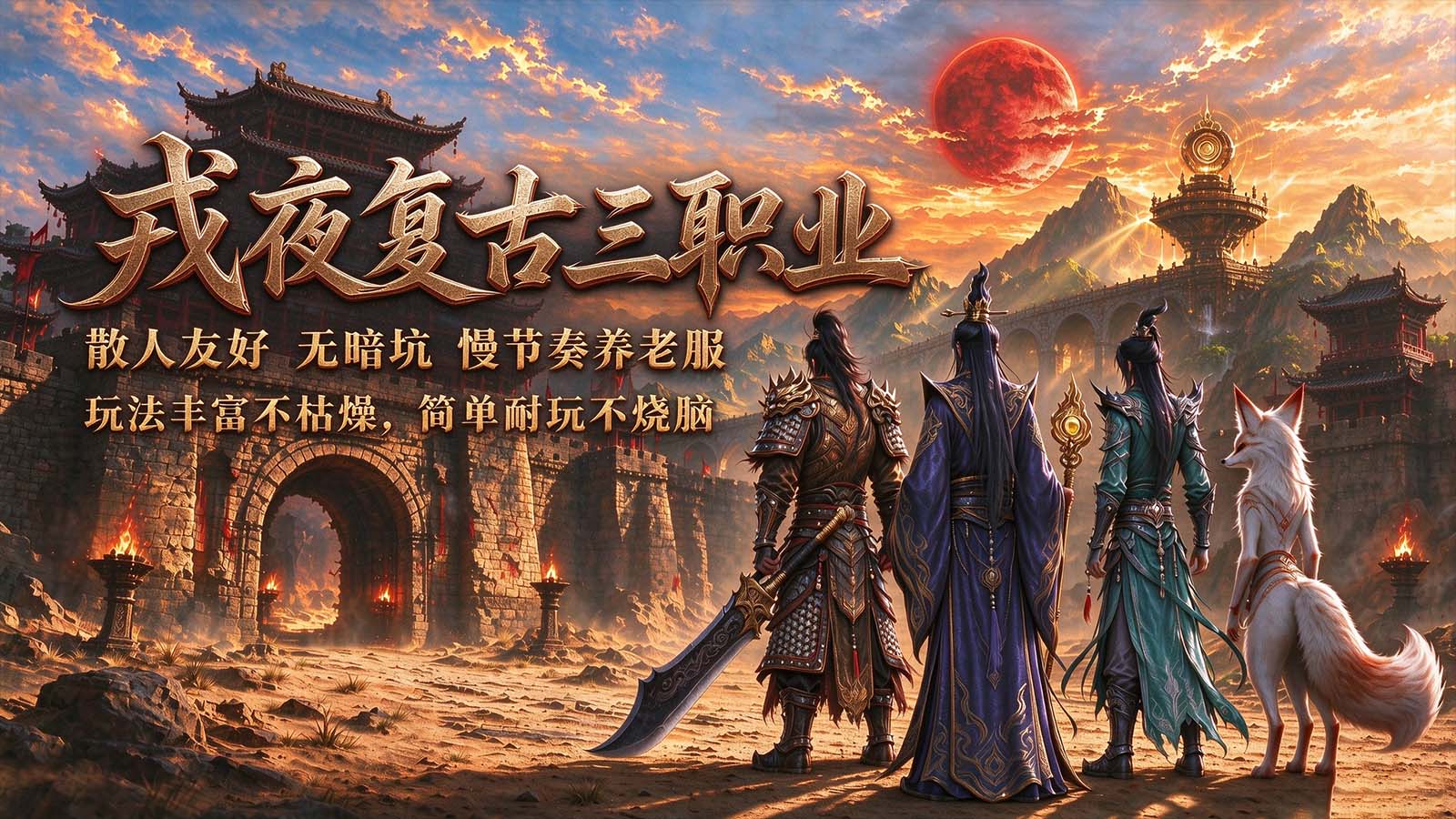 戎夜复古三职业截图2