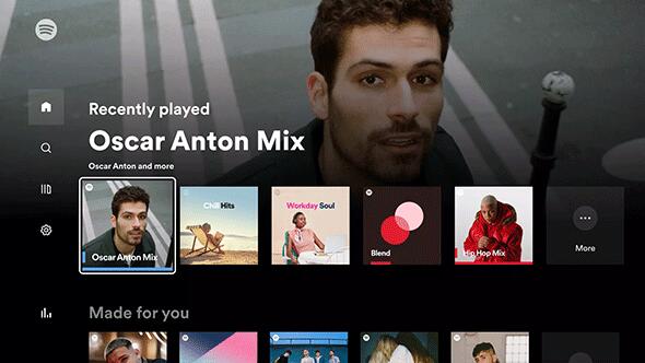 SpotifyTV版